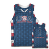 USA Drinking Team Stars and Stripes Basketball Jersey