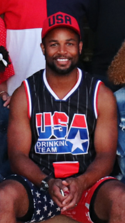 USA Drinking Team Basketball Jersey (Black)