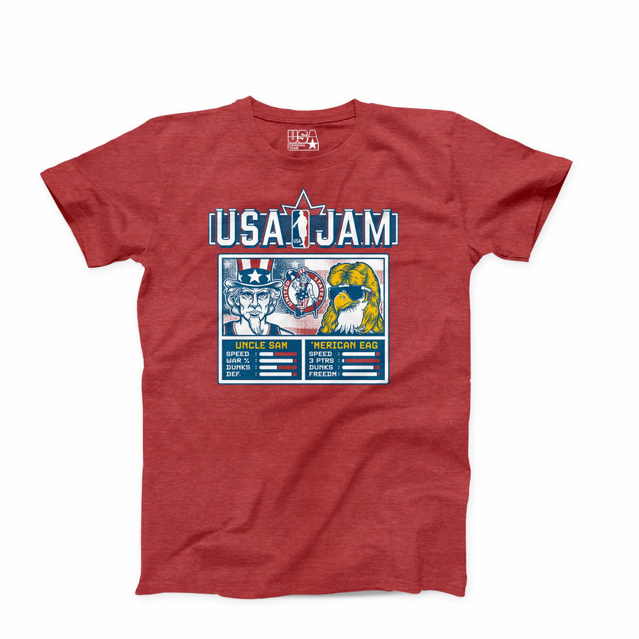 USA Jam - Uncle Sam/Merican Eagle T-Shirt