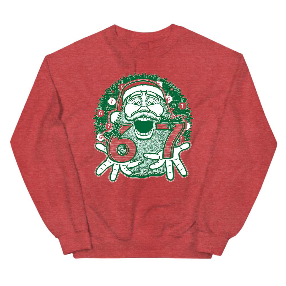 67 Christmas Ugly Christmas Crewneck Sweatshirt