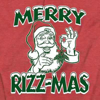 Merry Rizz-Mass Ugly Christmas Crewneck Sweatshirt