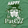 Happy St. PatRIZZ Day - Mewing Leprechaun T-Shirt