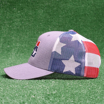 USA Drinking Team Logo Flag Trucker Hat