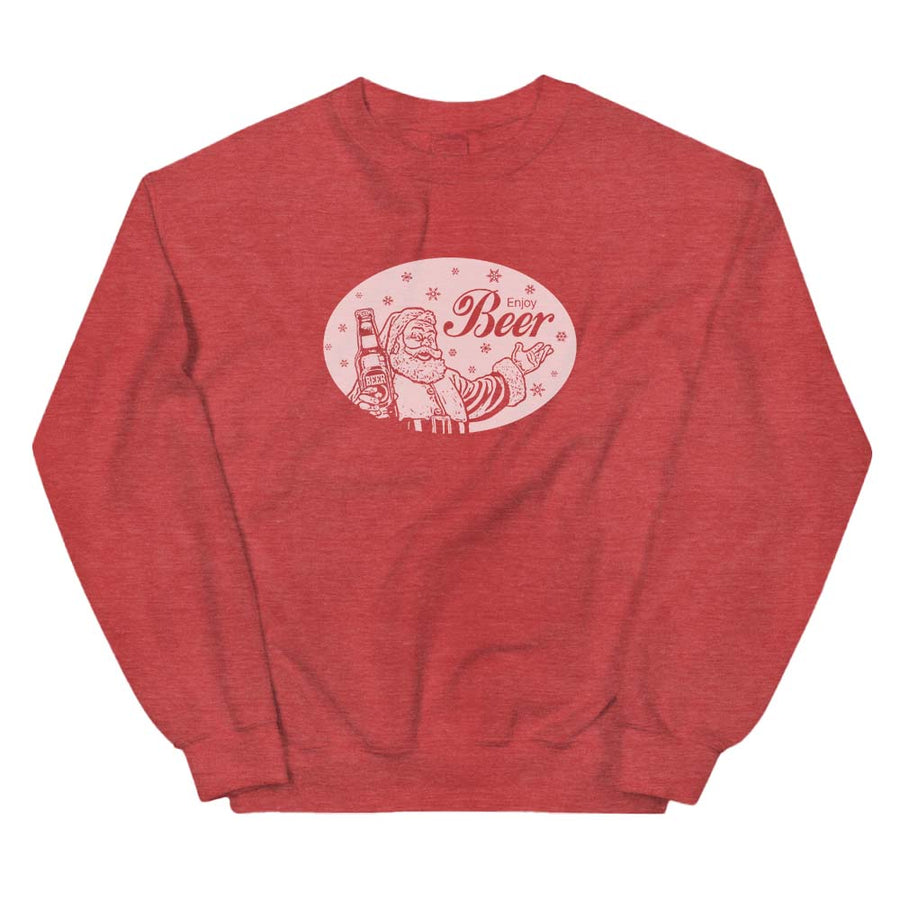 Enjoy Beer Crewneck Sweatshirt