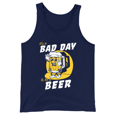 Bad Day To Be A Beer Tank Top (Navy)