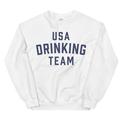 Old School USA Drinking Team Crewneck
