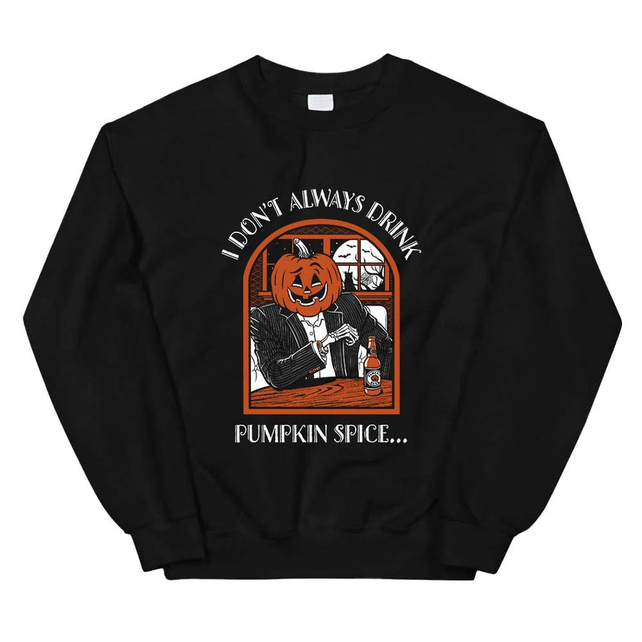 Most Interesting Pumpkin Crewneck Sweatshirt