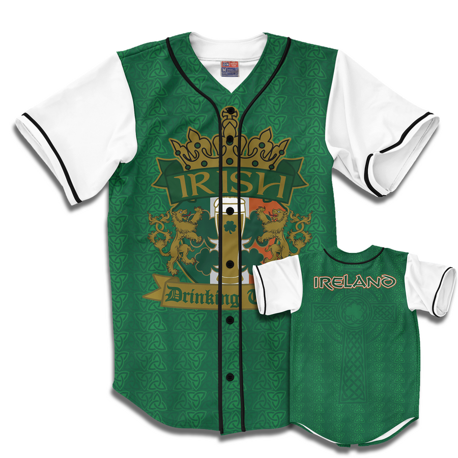 Mexican Drinking Team Baseball Jersey - USA Drinking Team