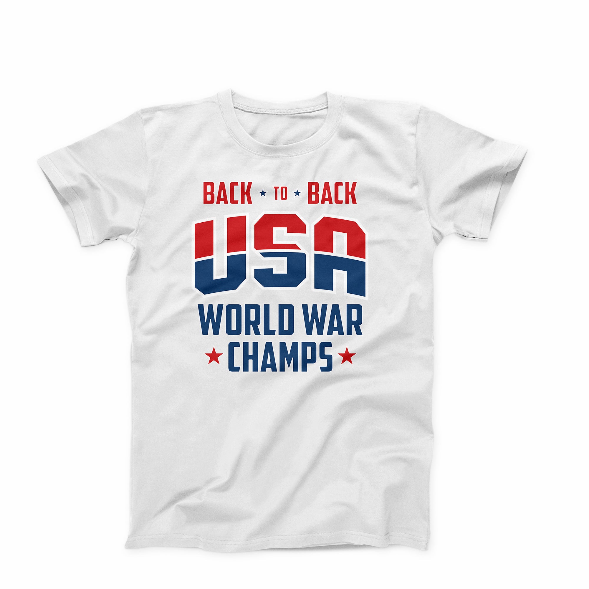 Men's Apparel Merica Back To Back World War Champs Shirt Back
