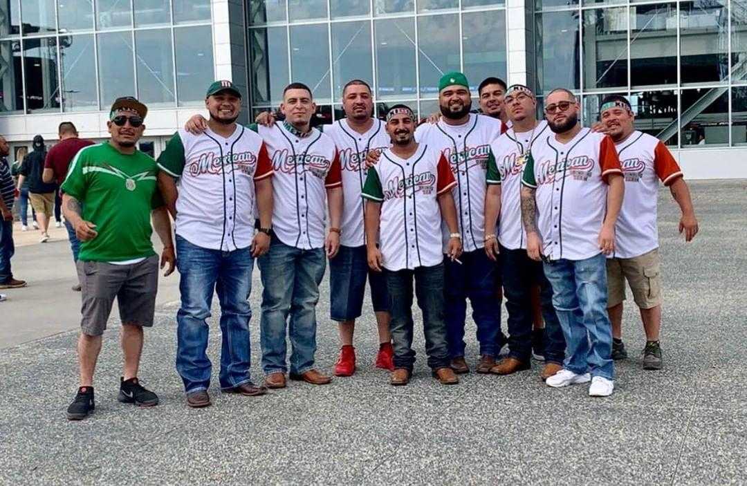 Mexican Drinking Team Baseball Jersey - USA Drinking Team
