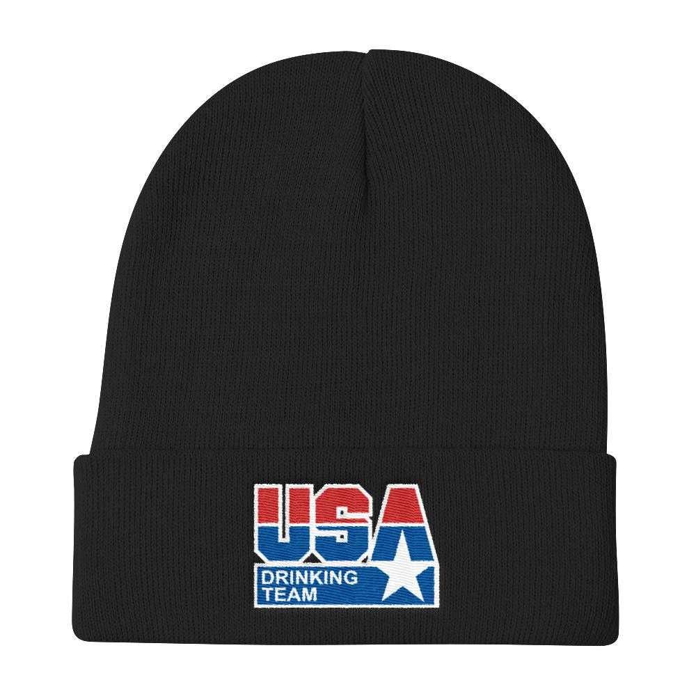 USA Drinking Team Logo Beanie