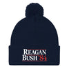 Reagan Bush '84 Pom Beanie