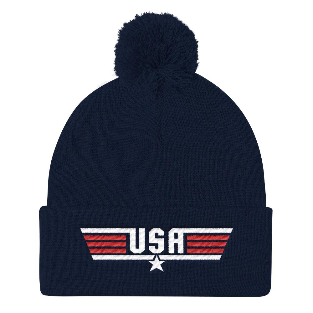 Top Country Pom Beanie
