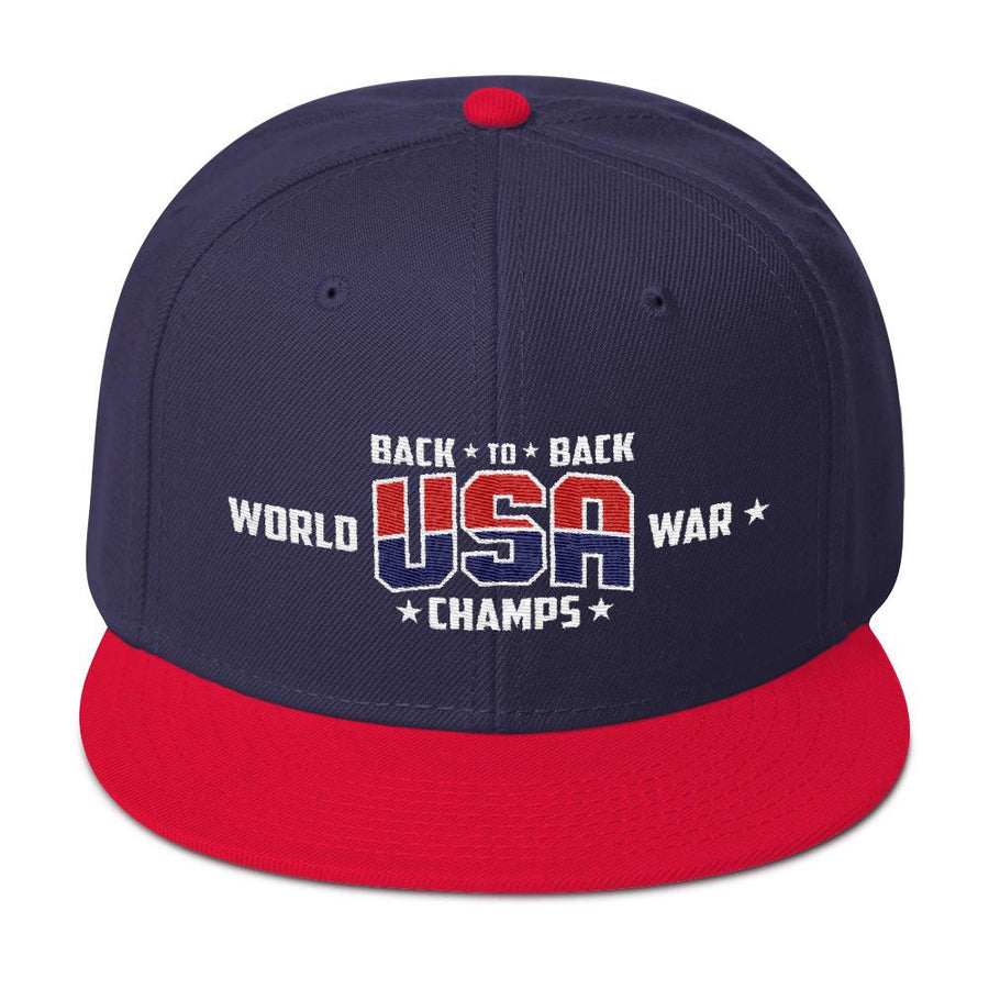 Back To Back Champs Snapback Hat