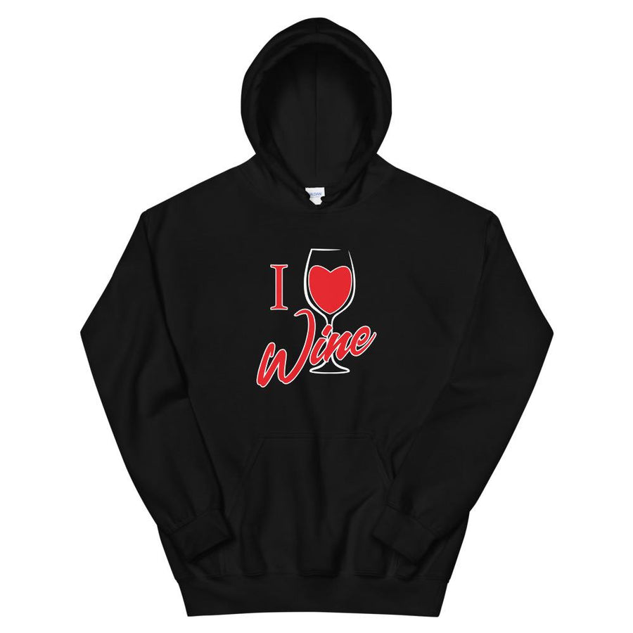 I Love Wine Hoodie
