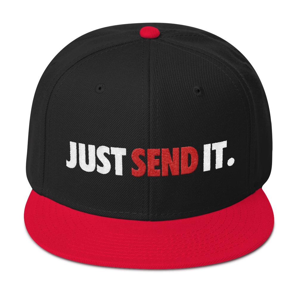 Just Send It Snapback Hat