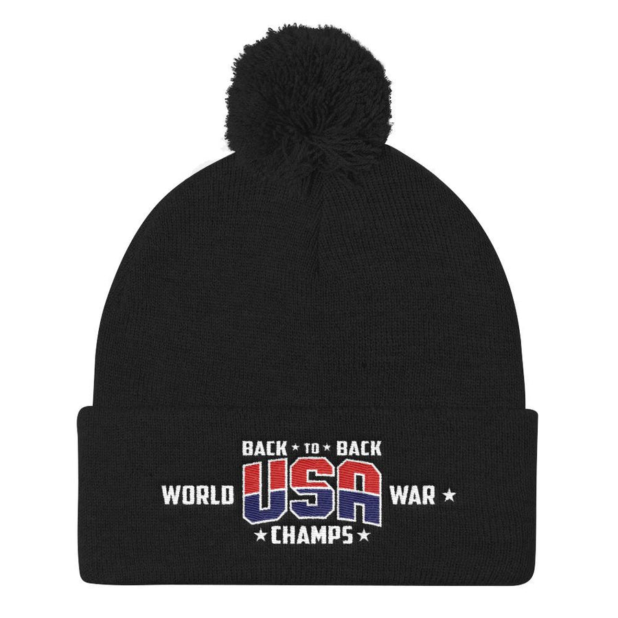 Back To Back Champs Pom Beanie
