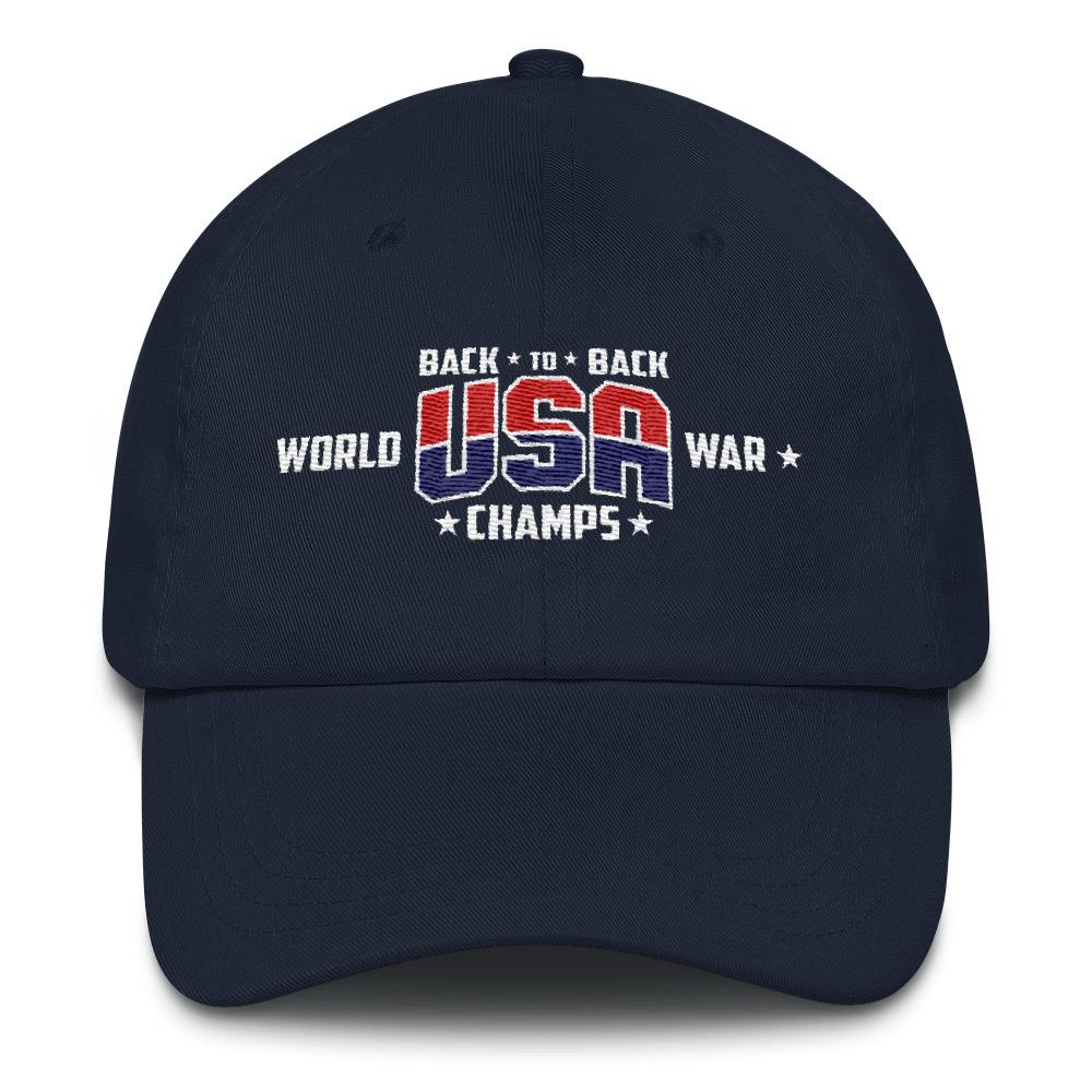 Back To Back Champs Dad Hat