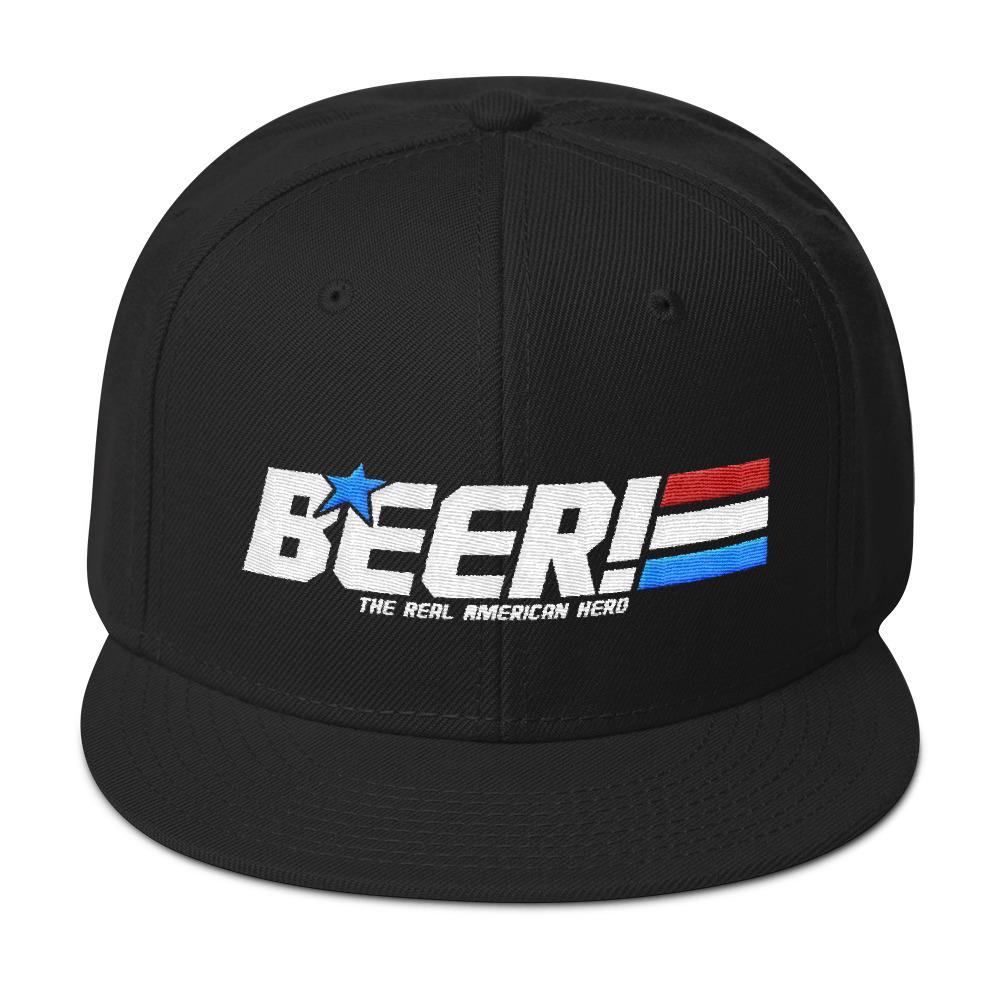 The Real American Hero Snapback Hat